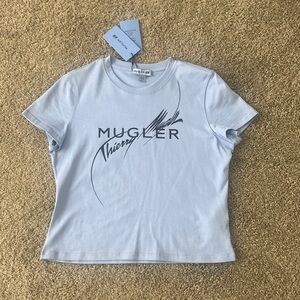 Mugler x H&M tee shirt